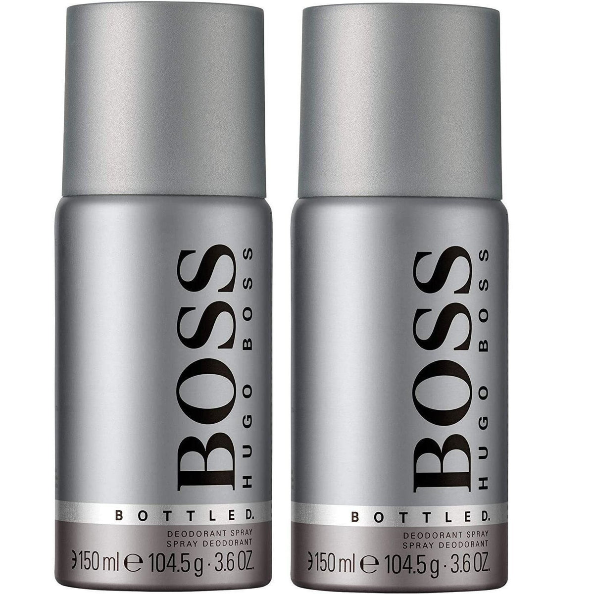 Hugo Boss Bottled 150ml Mens Deodorant 2 with 2 Pack