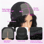 Human Hair Wig Kinky Curly Bob 4x4 Lace Closure for hair, skin and beauty routines - product gallery image 3