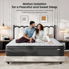 Hybrid Mattress with 25cm, Memory Foam, Pocket Spring Memory Foam Zone Support - product gallery image 3