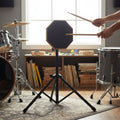 inch Mute Drum Practice Pad Set with 7.87-inch Portable Bag, Drummers' Rehearsals - Black option