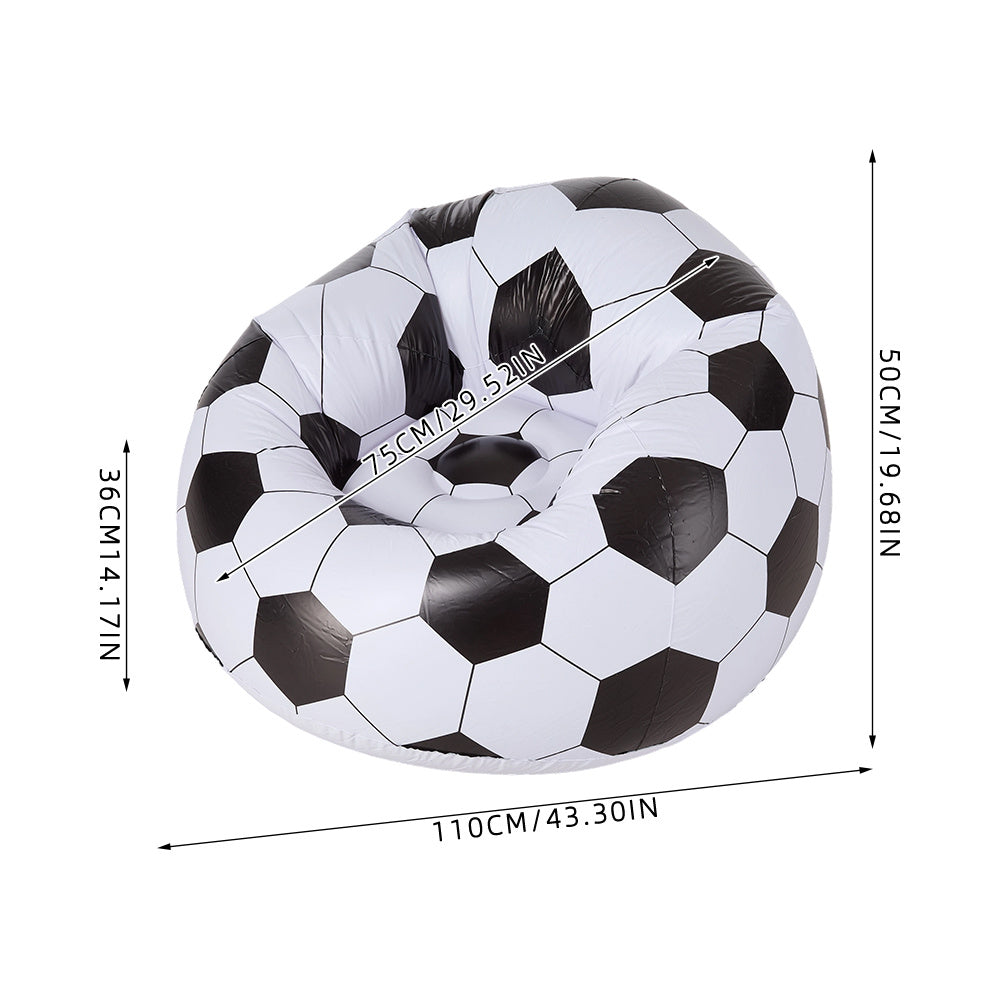 Inflatable Ball Chair with Hand Pump Six Graphic Styles - product gallery image 15