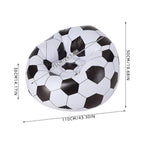 Inflatable Ball Chair with Hand Pump Six Graphic Styles - product gallery image 15