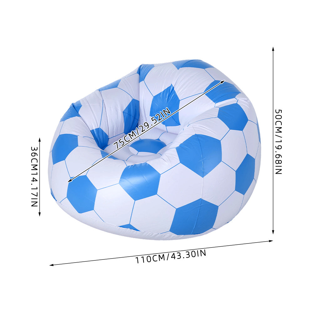 Inflatable Ball Chair with Hand Pump Six Graphic Styles - product gallery image 19