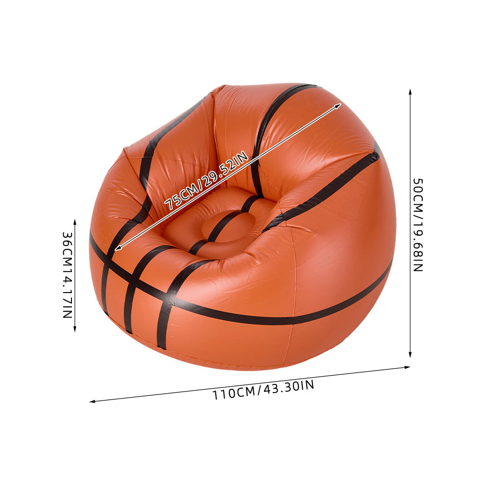 Inflatable Ball Chair with Hand Pump Six Graphic Styles - product gallery image 27