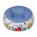 Inflatable Ball Chair with Hand Pump Six Graphic Styles - product gallery image 4