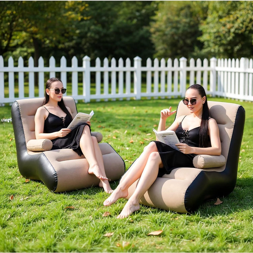 Inflatable Chair with Space-Saving, Foldable for living rooms - product gallery image 3