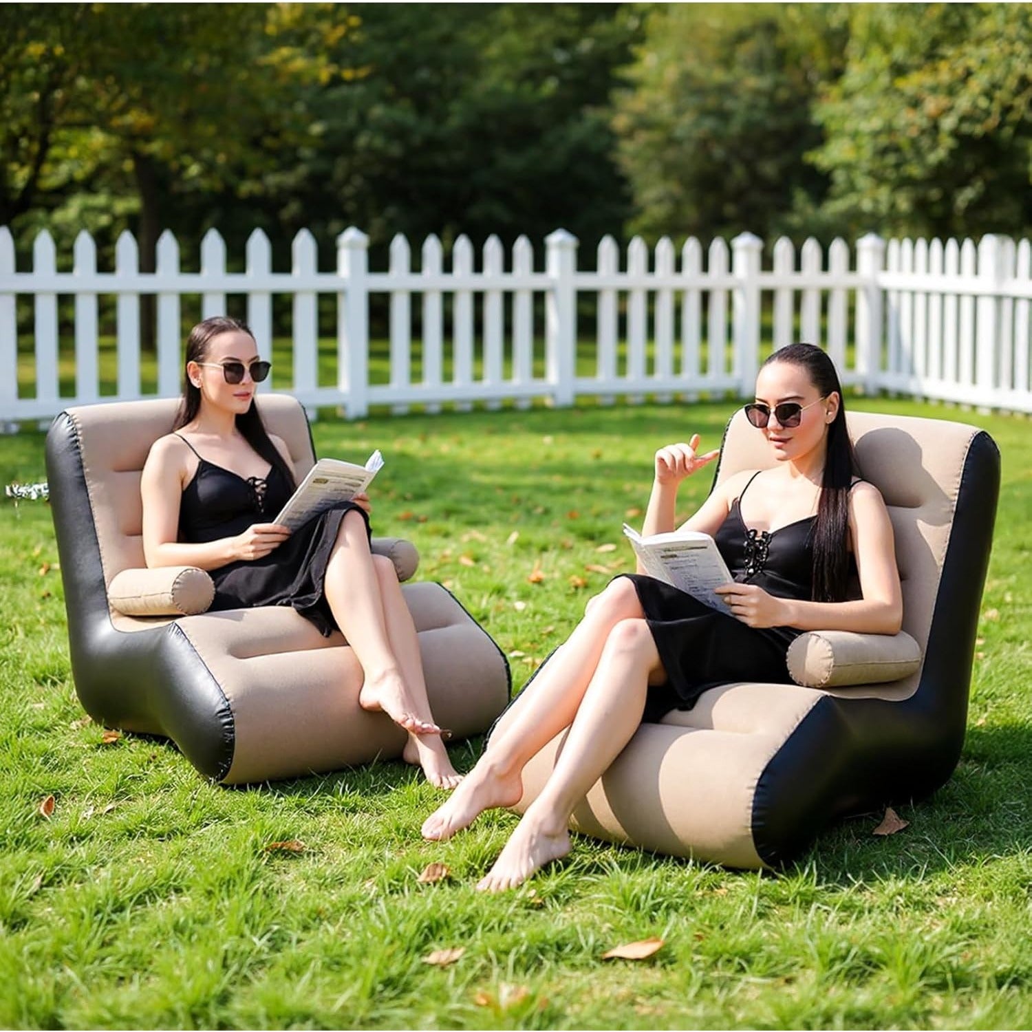 Inflatable Chair with Space-Saving, Foldable for living rooms - product gallery image 3
