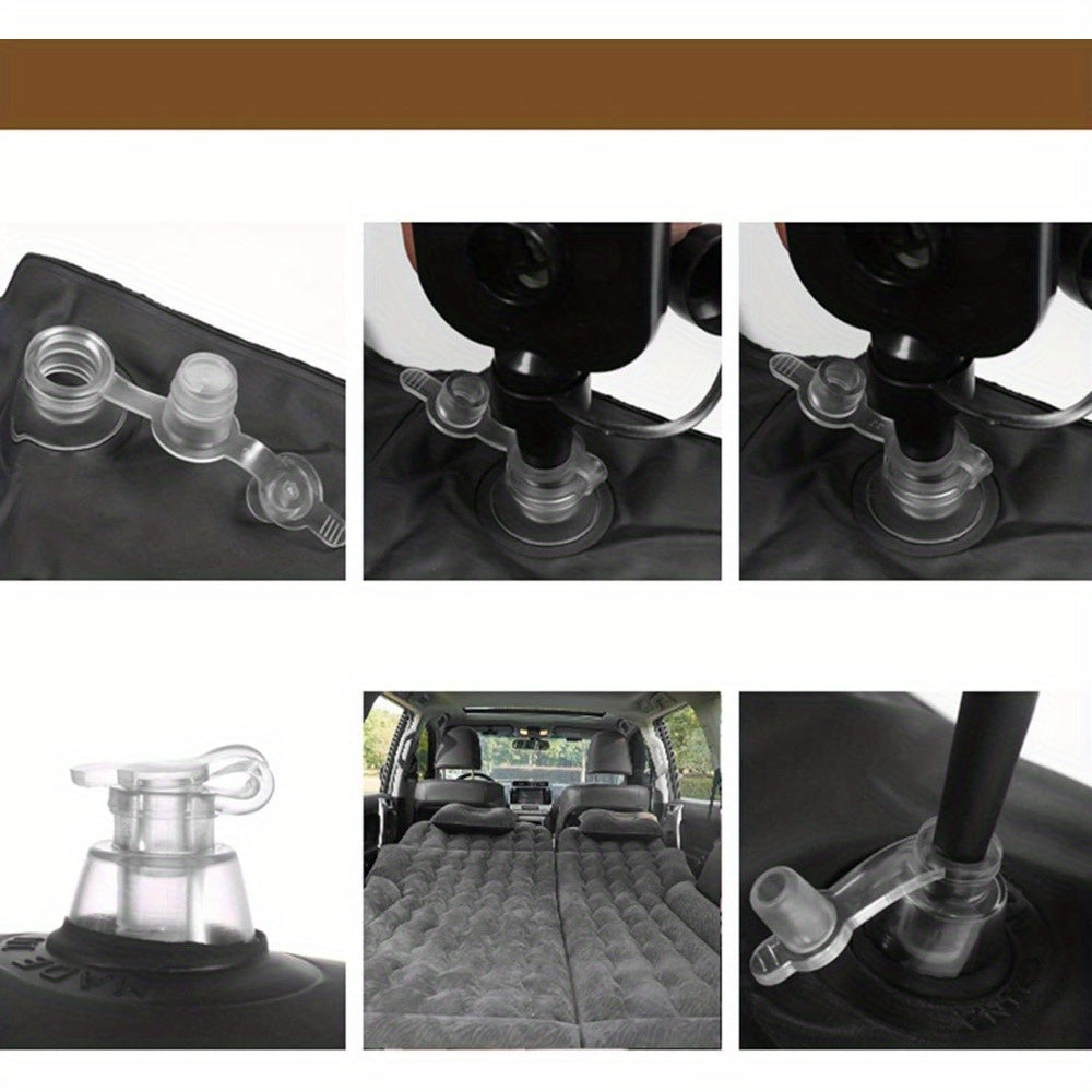 Inflatable Mattresse with Lockable, SUV Car Mattress Pump Flocked Camping - product gallery image 8