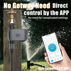 INSOMA Smart Wifi Watering Timer APP Control, Rain Delay, IP55, Sprinkler with Plastic - Plastic Inlet & Outlet option