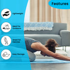Insulated Camping Mat with 50cm, 7mm, Roll-Up Travel Camping Yoga Mat - product gallery image 3