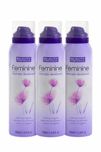 Intimate Deodorant Beauty Formulas Feminine 3-Pack Gentle with 150ml - product gallery image 2