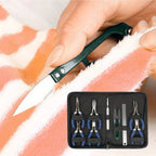 Jewellery Making Tool Pliers Piece Carbon Steel Kit Zipper with Non-Slip, 9 Piece - product gallery image 10