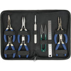 Jewellery Making Tool Pliers Piece Carbon Steel Kit Zipper with Non-Slip, 9 Piece - product gallery image 6