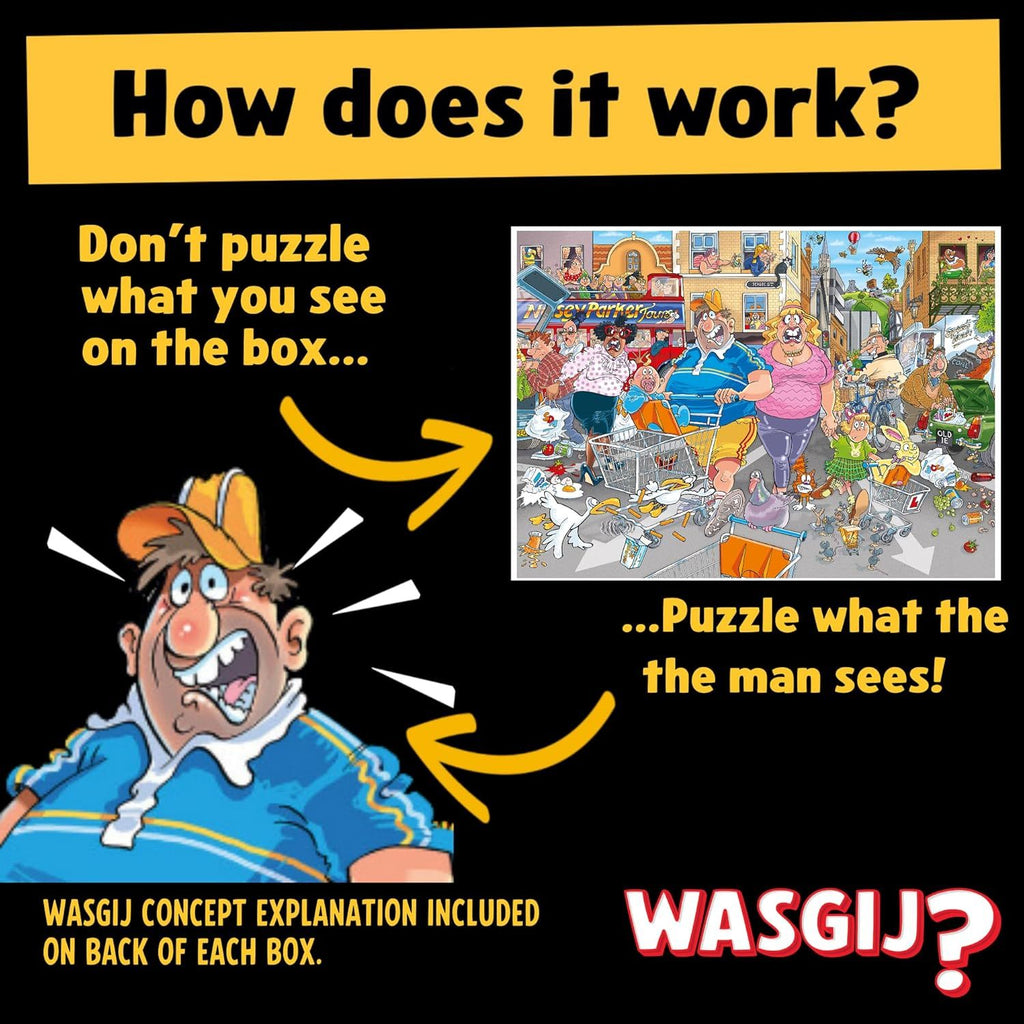 Jigsaw Puzzle with 1000 Piece, Original 46, Middle Aisle - product gallery image 3