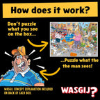 Jigsaw Puzzle with 1000 Piece, Original 46, Middle Aisle - product gallery image 3