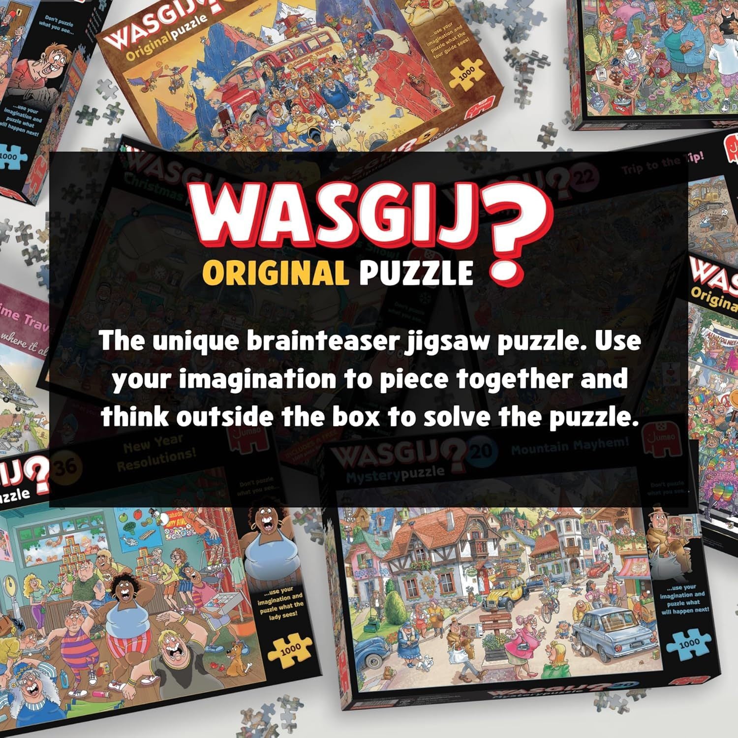 Jigsaw Puzzle with 1000 Piece, Original 46, Middle Aisle - product gallery image 4