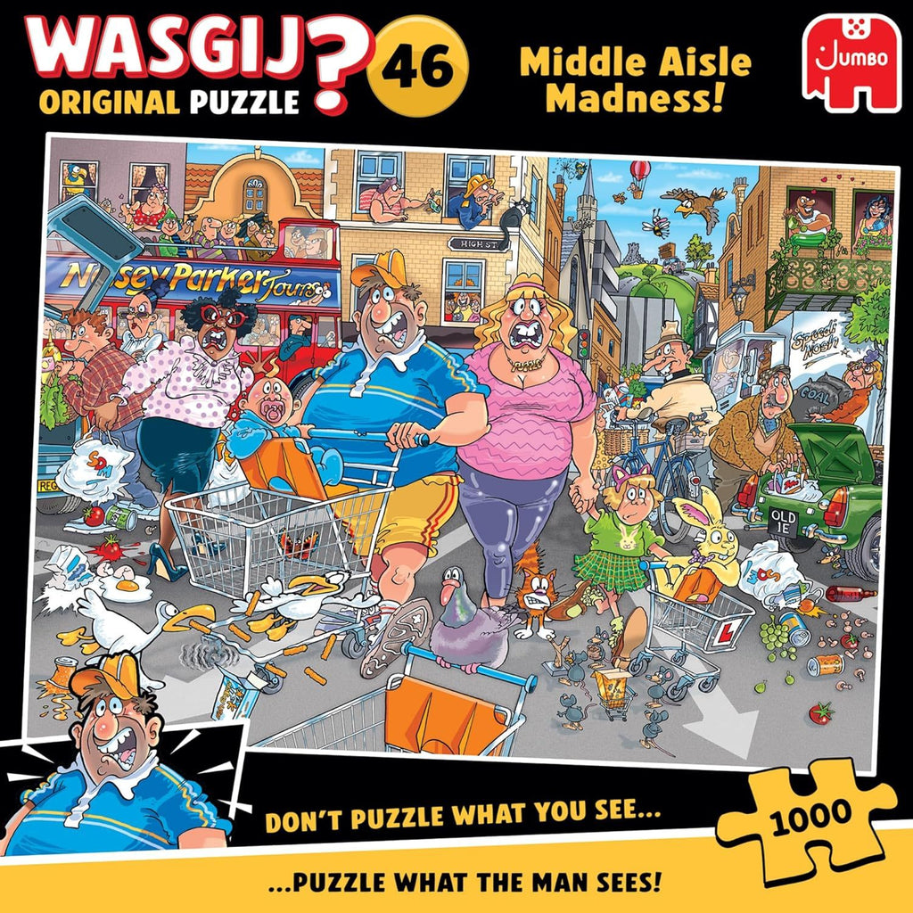 Jigsaw Puzzle with 1000 Piece, Original 46, Middle Aisle