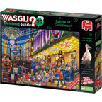 Jigsaw Puzzle with 1000 Piece, Wasgij Christmas 20, Spirits of Christmas