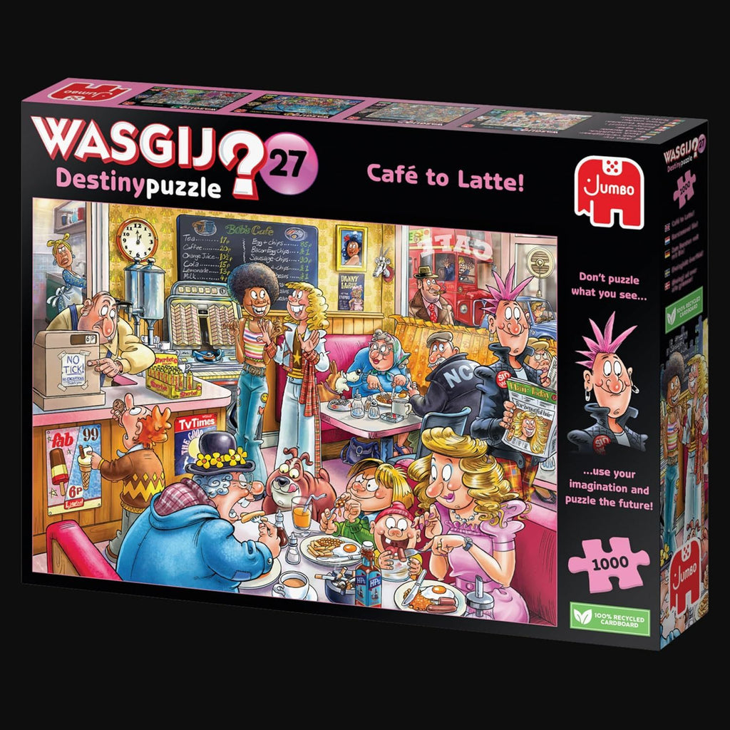 Jigsaw Puzzle with 1000 Piece, Wasgij Destiny 27, Café to Latte! - product gallery image 2