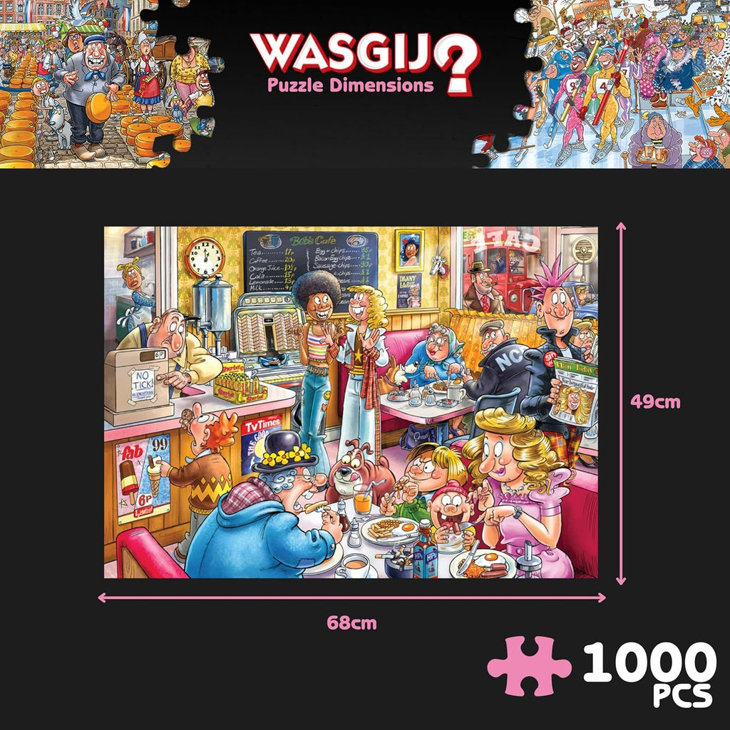 Jigsaw Puzzle with 1000 Piece, Wasgij Destiny 27, Café to Latte! - product gallery image 3