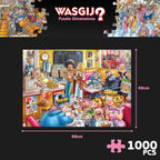 Jigsaw Puzzle with 1000 Piece, Wasgij Destiny 27, Café to Latte! - product gallery image 3