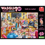 Jigsaw Puzzle with 1000 Piece, Wasgij Destiny 27, Café to Latte!