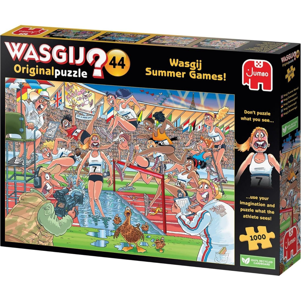 Jigsaw Puzzle with 1000 Piece, Wasgij Original 44, Summer Games - product gallery image 4