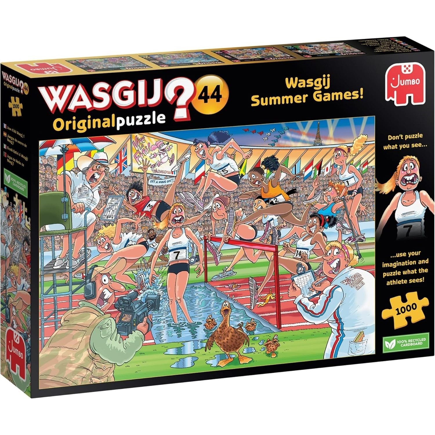 Jigsaw Puzzle with 1000 Piece, Wasgij Original 44, Summer Games