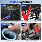 Jump Starter with 1, Portable 1500A Peak 12V, Car Battery - product gallery image 6