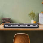 Key Multifunctional Portable with 61-Key Entertainment Keyboard Beginners