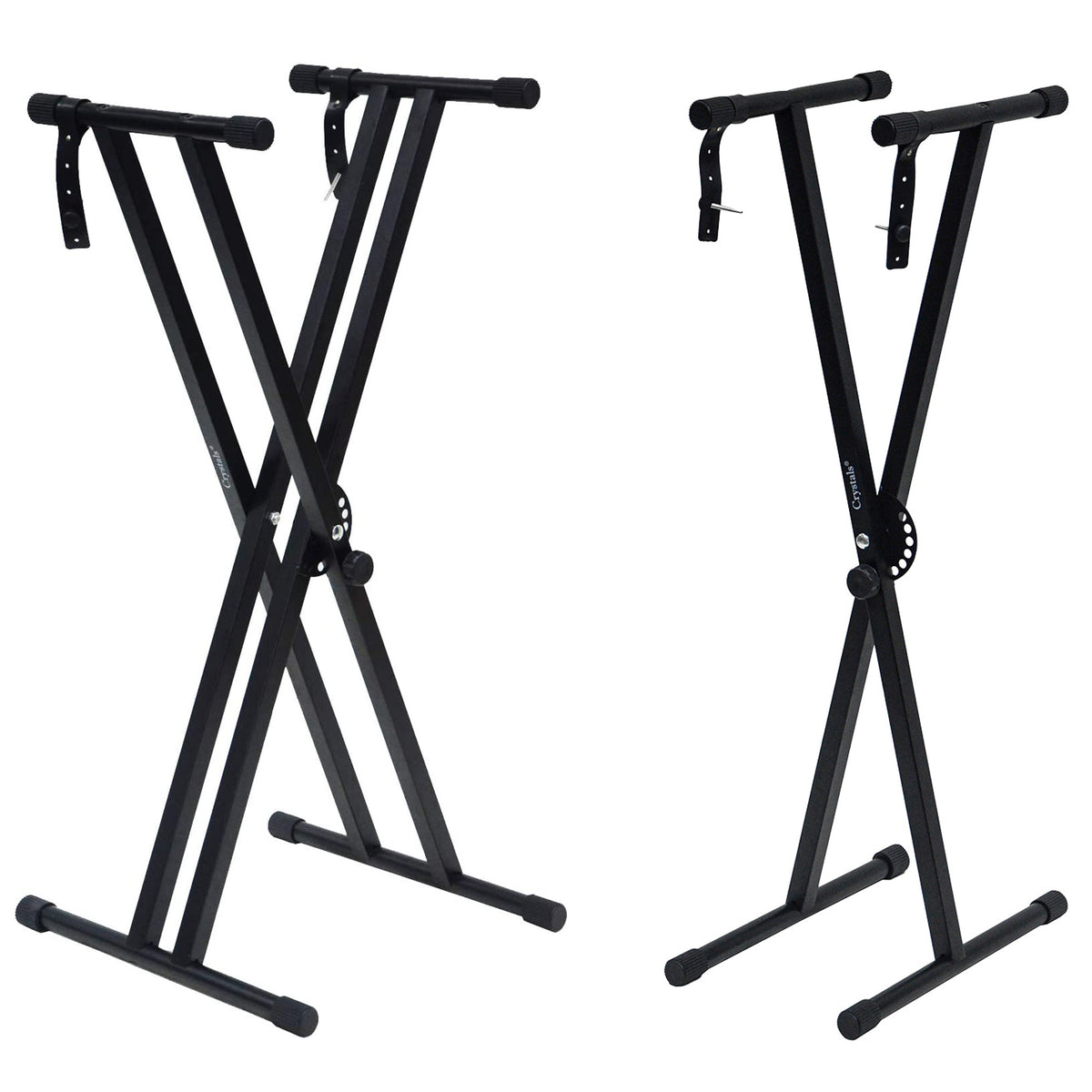 Keyboard Stand with X-Frame Adjustable Single or Double Braced - product gallery image 9
