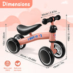 Kids Bikes & Ride-On with Baby Balance Bike Toddlers Lightweight No - product gallery image 4