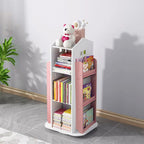 Kids Bookcase House Shaped Rotating Freestanding Children's - product gallery image 19