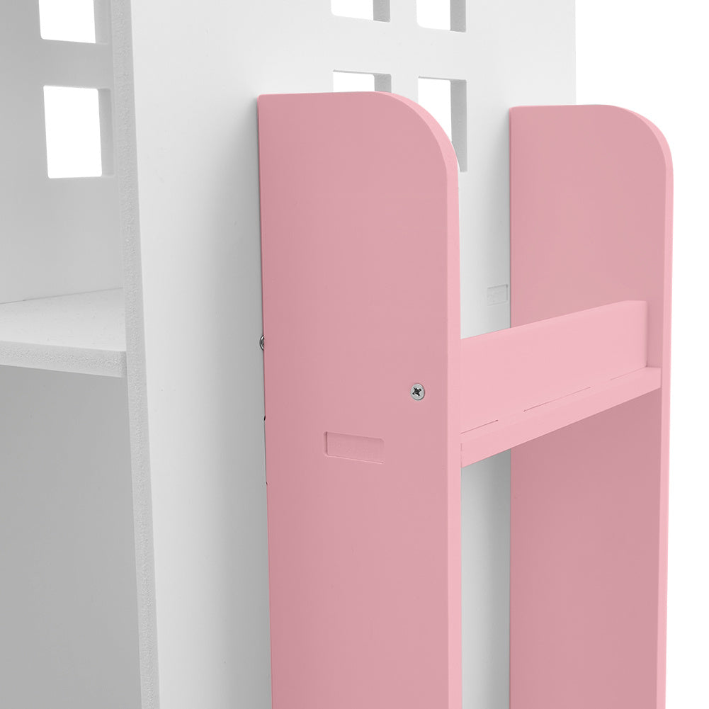 Kids Bookcase House Shaped Rotating Freestanding Children's - product gallery image 25