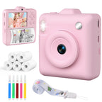 Kids Cameras & Photography with 5 Rolls, Instant Print Camera Dual Lens 1080P - product gallery image 10