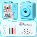 Kids Cameras & Photography with 5 Rolls, Instant Print Camera Dual Lens 1080P - product gallery image 9