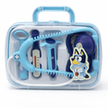 Kids Doctor Toy Set with Plastic, 5 Piece, Bluey Piece Medical Kit Stethoscope