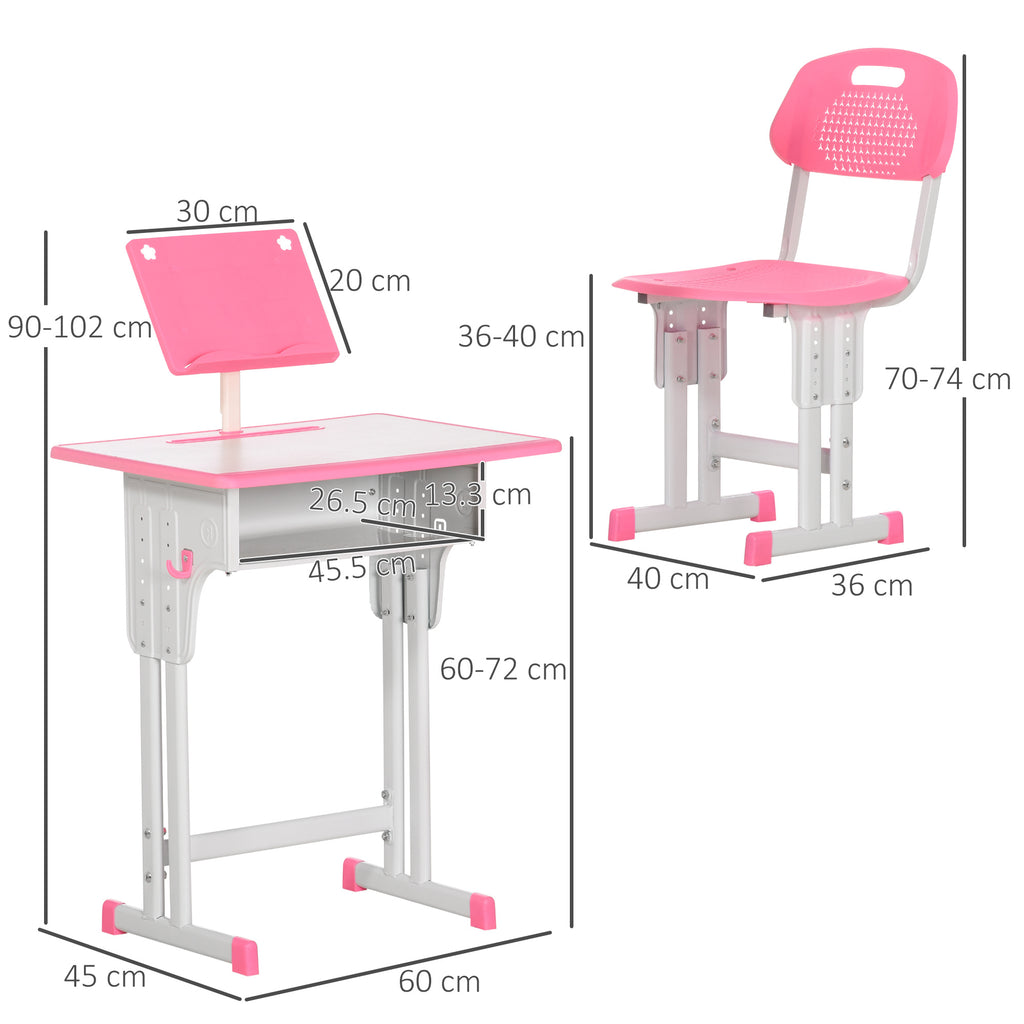 Kids Furniture Set with Adjustable Height, Non-Slip, Easy Assembly - product gallery image 10