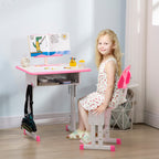 Kids Furniture Set with Adjustable Height, Non-Slip, Easy Assembly - product gallery image 8