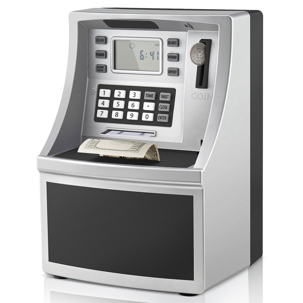 Kids Money Bank with ATM Piggy Toy Password Coin Counter - product gallery image 9