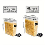 Kitchen Storage Jars & Canister with Large Food Lids of 2.5L or - product gallery image 4