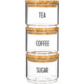 Kitchen Storage Jars & Canister with Space-Saving, Airtight
