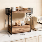 Kitchen Storage Shelf with Space-Saving, Non-Slip for home offices - product gallery image 2