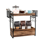 Kitchen Storage Shelf with Space-Saving, Non-Slip for home offices