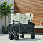 Kitchen Storage Trolley with Foldable, Wheels, 200KG - product gallery image 8