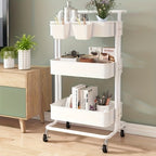 Kitchen Storage Trolley with Water-Resistant, Wheels, Lockable - product gallery image 7
