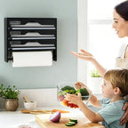 Kitchen Wrap Dispenser with Wall-Mounted, Plastic for kitchens - product gallery image 10