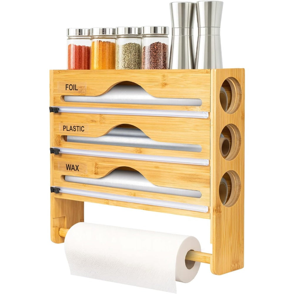 Kitchen Wrap Dispenser with Wall-Mounted, Plastic for kitchens - product gallery image 11