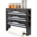 Kitchen Wrap Dispenser with Wall-Mounted, Plastic for kitchens
