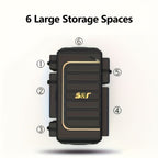 L Multifunctional Foldable Car Storage Box with Modular Sturdy Universal Trunk Organiser - product gallery image 4